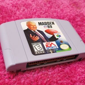 Nintendo 64 Madden 99 Game Cartridge